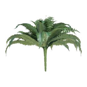 Artificial Ferns 2 Pcs, Natural Spread Diameter 43-47 Inch, Large Hanging Artificial Boston Ferns, Fake Plant Wall Decor with 50 Branches