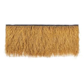 Artificial Thatch Grass Roof, 1.6 x 19.7 ft Tiki Bar Hut Thatch Roofing Roll, Waterproof & Fire-Resistant