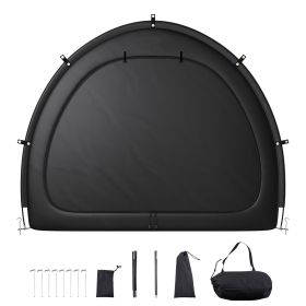 Bike Storage Tent, 4 to 5 Bikes, Outdoor Spacious Bike Storage Tent with Ventilated Window